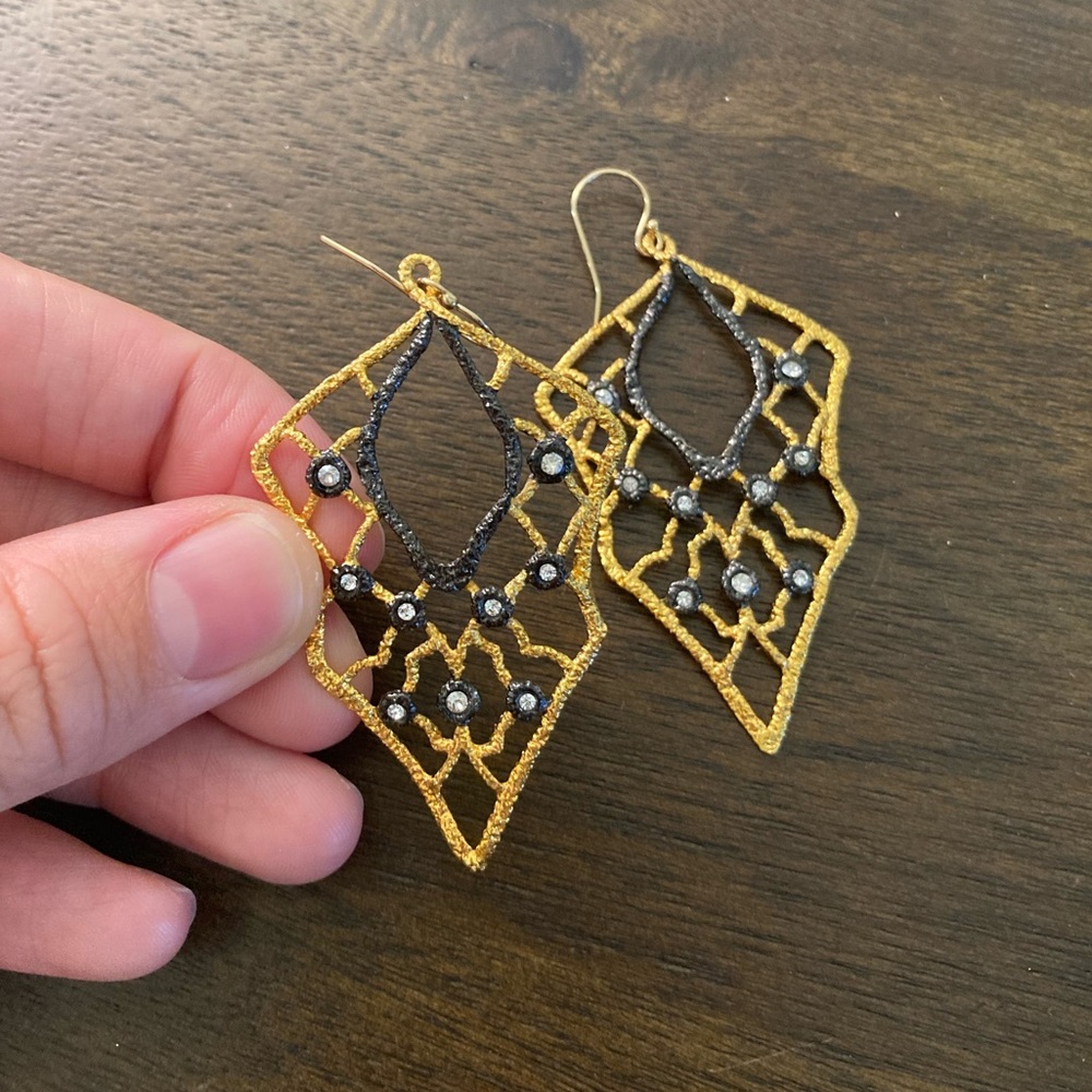 Alexis Bittar Gold Earrings